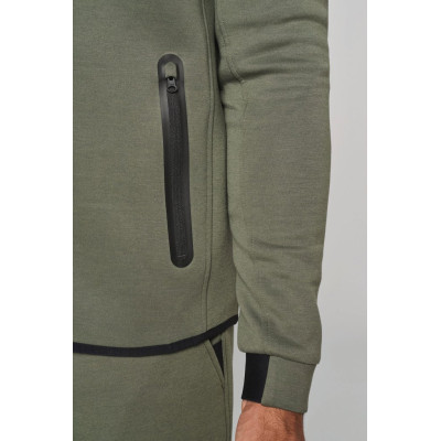 Men's hooded performance jacket